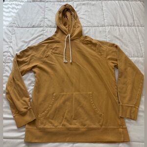 Men's Mustard Yellow Hoodie Sweater